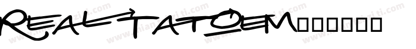 Real Tatoem字体转换
